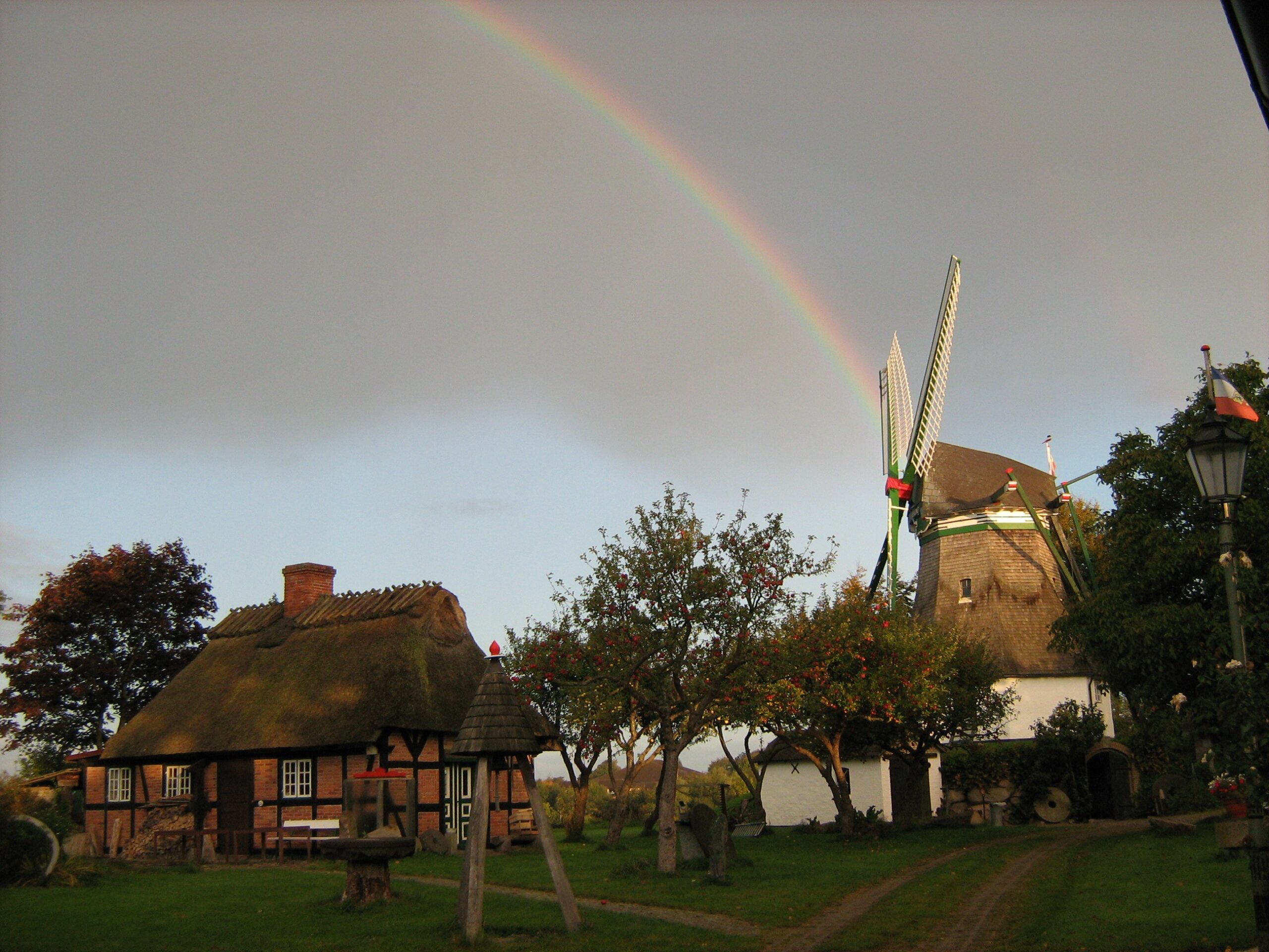 Backhaus Mühle Regenbogen